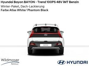 Hyundai Bayon ❤️ BAYON - Trend 100PS 48V iMT Benzin ⏱ 9 Monate Lieferzeit ✔️ mit 2 Zusatz-Paketen