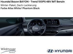 Hyundai Bayon ❤️ BAYON - Trend 100PS 48V iMT Benzin ⏱ 9 Monate Lieferzeit ✔️ mit 2 Zusatz-Paketen