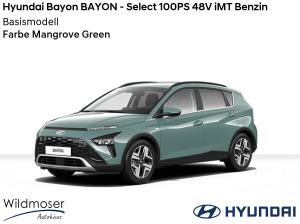 Hyundai Bayon ❤️ BAYON - Select 100PS 48V iMT Benzin ⏱ 9 Monate Lieferzeit ✔️ Basismodell