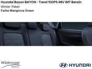 Hyundai Bayon ❤️ BAYON - Trend 100PS 48V iMT Benzin ⏱ 9 Monate Lieferzeit ✔️ mit Winter-Paket