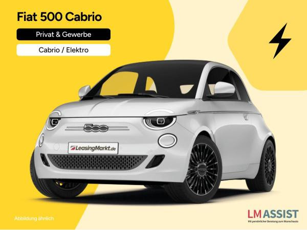 Fiat 500C Cabrio e 42kWh ☀️Noch diesen Sommer elektrisch Cabrio fahren!☀️ BAFA wird übernommen!