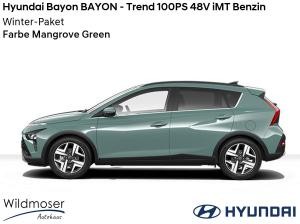 Hyundai Bayon ❤️ BAYON - Trend 100PS 48V iMT Benzin ⏱ 9 Monate Lieferzeit ✔️ mit Winter-Paket