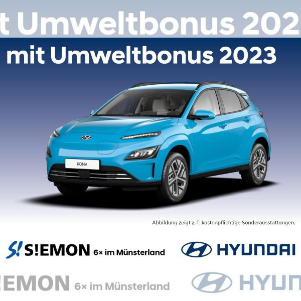 Foto - Hyundai Kona Elektro MJ 2023 ⚡ Select  (ohne 11 KW- Lader) ⚡136 PS ⚡ kurzfristig verfügbar  ⚠️BAFA Chance für Gewerbe ⚠️