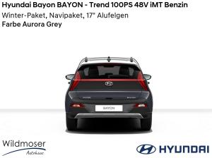 Hyundai Bayon ❤️ BAYON - Trend 100PS 48V iMT Benzin ⏱ 9 Monate Lieferzeit ✔️ mit 3 Zusatz-Paketen
