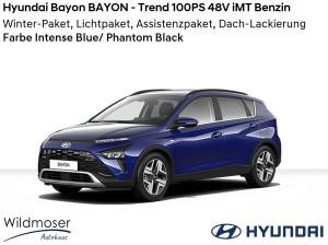 Hyundai Bayon ❤️ BAYON - Trend 100PS 48V iMT Benzin ⏱ 9 Monate Lieferzeit ✔️ mit 4 Zusatz-Paketen