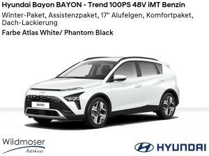 Hyundai Bayon ❤️ BAYON - Trend 100PS 48V iMT Benzin ⏱ 9 Monate Lieferzeit ✔️ mit 5 Zusatz-Paketen