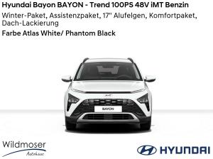 Hyundai Bayon ❤️ BAYON - Trend 100PS 48V iMT Benzin ⏱ 9 Monate Lieferzeit ✔️ mit 5 Zusatz-Paketen