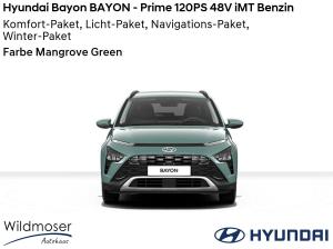 Hyundai Bayon ❤️ BAYON - Prime 120PS 48V iMT Benzin ⏱ 9 Monate Lieferzeit ✔️ mit 4 Zusatz-Paketen