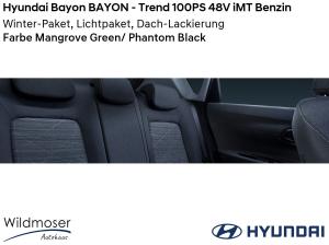 Hyundai Bayon ❤️ BAYON - Trend 100PS 48V iMT Benzin ⏱ 9 Monate Lieferzeit ✔️ mit 3 Zusatz-Paketen