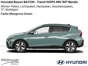 Hyundai Bayon ❤️ BAYON - Trend 100PS 48V iMT Benzin ⏱ 9 Monate Lieferzeit ✔️ mit 5 Zusatz-Paketen