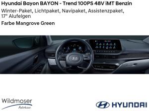 Hyundai Bayon ❤️ BAYON - Trend 100PS 48V iMT Benzin ⏱ 9 Monate Lieferzeit ✔️ mit 5 Zusatz-Paketen