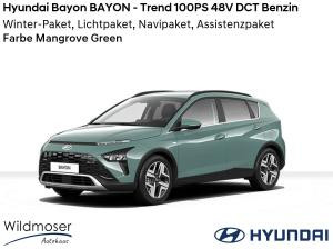Hyundai Bayon ❤️ BAYON - Trend 100PS 48V DCT Benzin ⏱ 9 Monate Lieferzeit ✔️ mit 4 Zusatz-Paketen