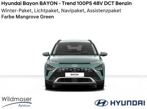 Hyundai Bayon ❤️ BAYON - Trend 100PS 48V DCT Benzin ⏱ 9 Monate Lieferzeit ✔️ mit 4 Zusatz-Paketen