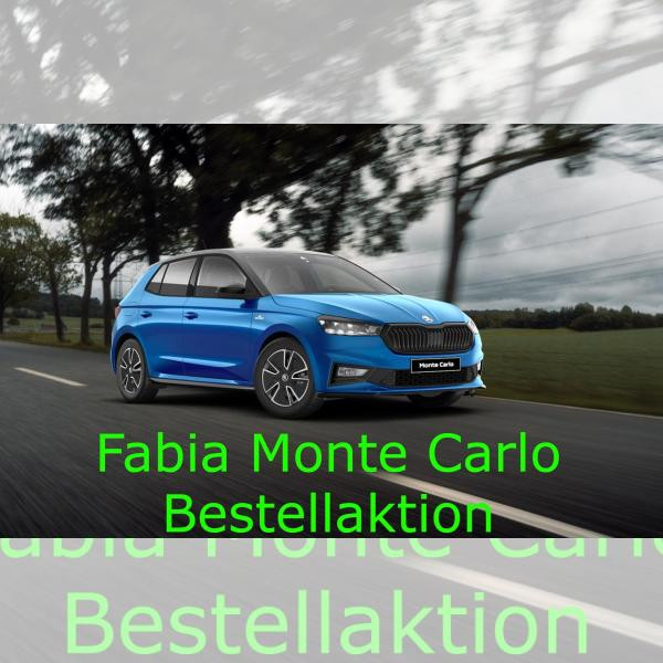 Foto - Skoda Fabia "Monte Carlo" BESTELLAKTON *frei konfigurierbar*