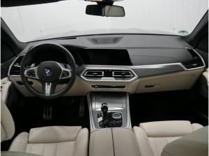 BMW X5 xDrive 30d Aut. M-Sport, Standheiz., AHK, HUD, Pano, Tansanitblau , innen Elfenbeinweiß