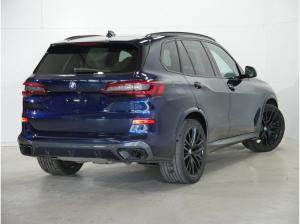 BMW X5 xDrive 30d Aut. M-Sport, Standheiz., AHK, HUD, Pano, Tansanitblau , innen Elfenbeinweiß
