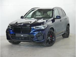 BMW X5 xDrive 30d Aut. M-Sport, Standheiz., AHK, HUD, Pano, Tansanitblau , innen Elfenbeinweiß