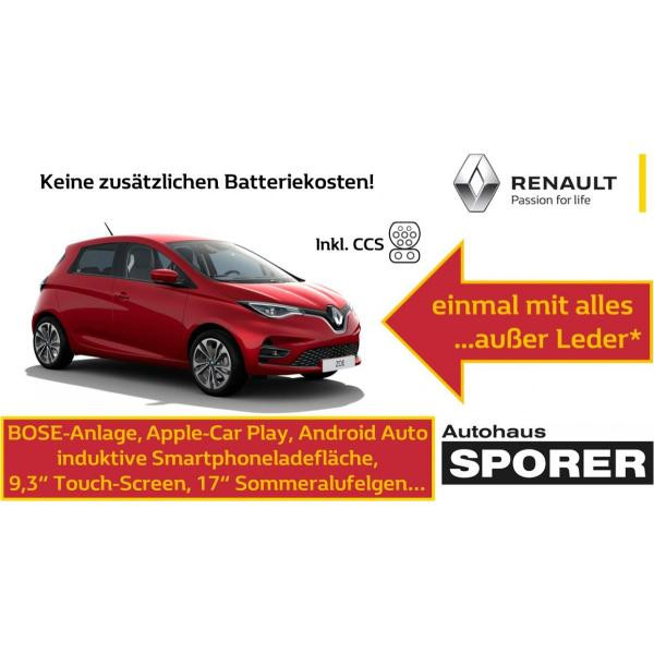 Foto - Renault ZOE Intens R135 ZE 50 inkl Batteriekosten und Full Service