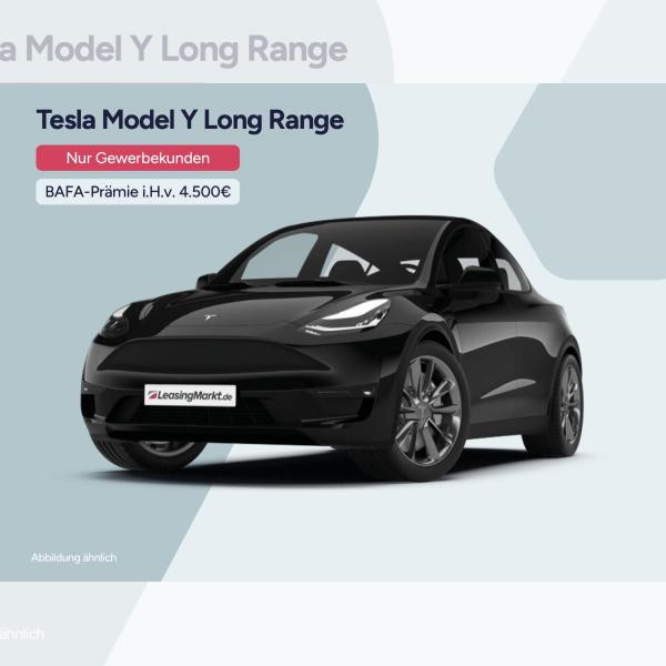 Foto - Tesla Model Y Long Range Solid Black Autopilot Gewerbekunden !!LIMITIERT SOFORT VERFÜGBAR!!