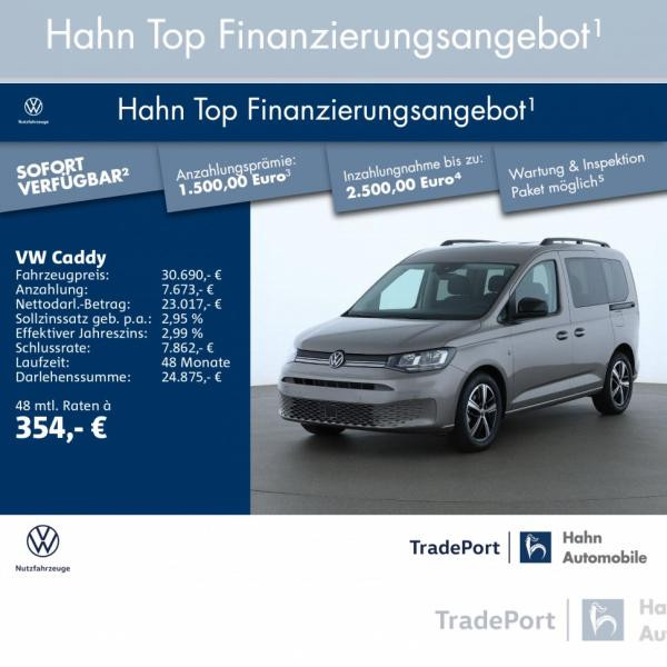 Foto - Volkswagen Caddy 5 LIFE 2,0TDI 75kW APP GRA EPH DIGI AHK BT
