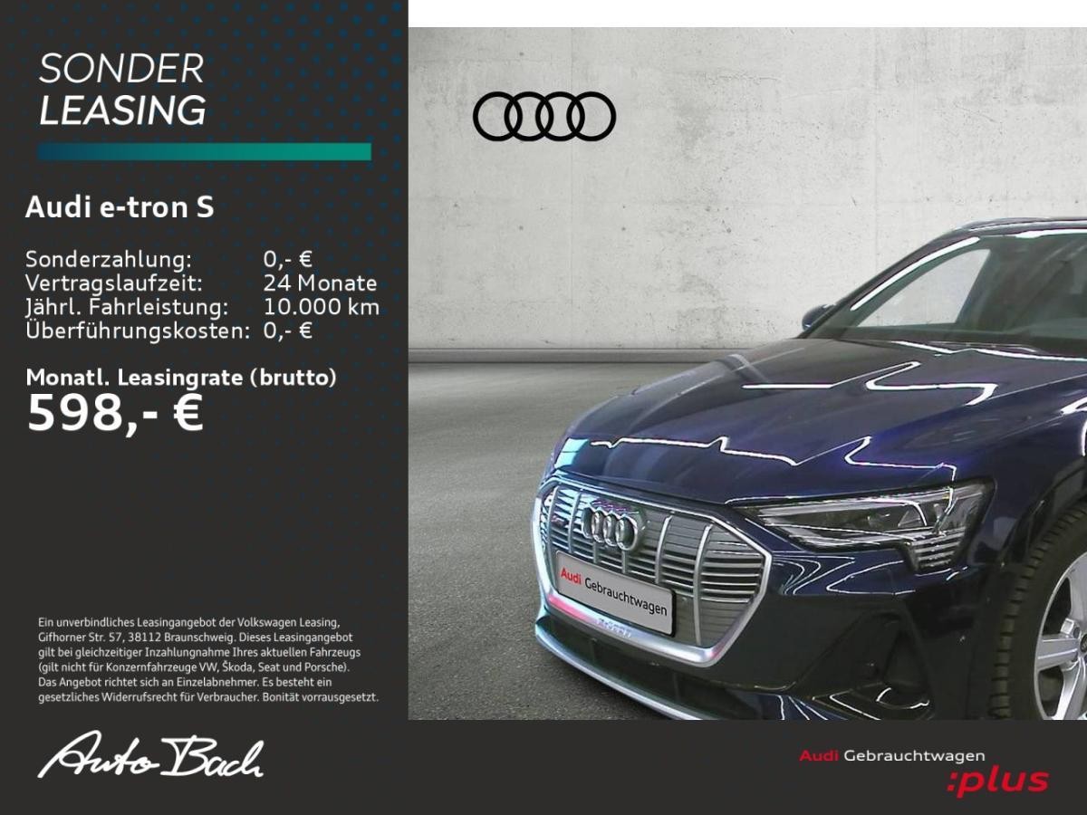 Audi e-tron S line 55 qu. Navi ACC Matrix-LED HUD AIR B&O