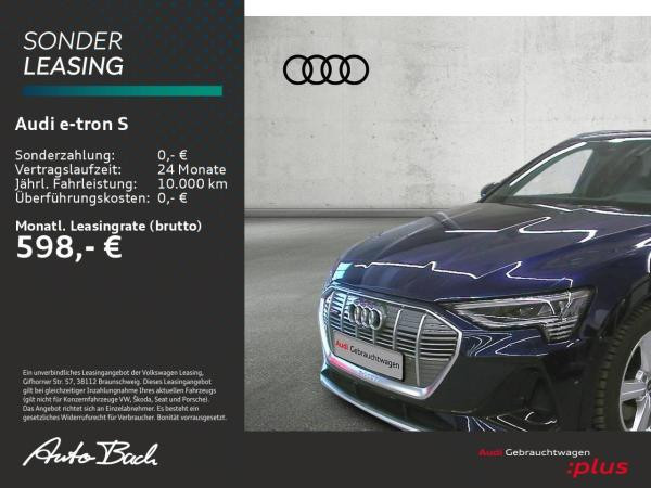 Foto - Audi e-tron S line 55 qu. Navi ACC Matrix-LED HUD AIR B&O