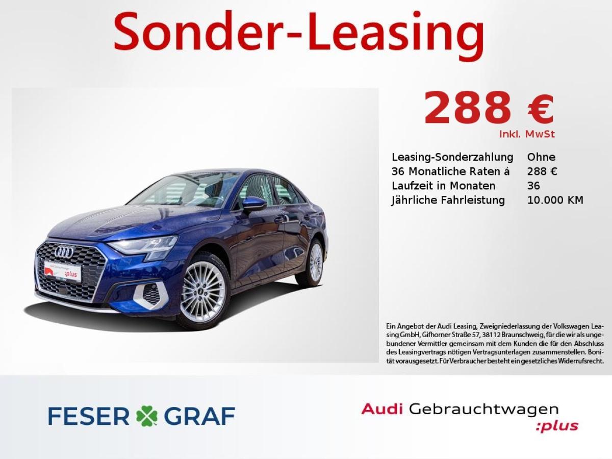 Audi A3 Lim. advanced 35 TDI S tr. ACC+KAMERA+SHZ