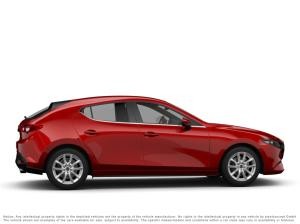 Mazda 3 Ganzjahresreifen Soul Red Crystal Metallic e-SKYACTIV-G 122 M HYBRID PRIME-LINE MJ 2024