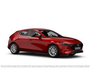 Mazda 3 Ganzjahresreifen Soul Red Crystal Metallic e-SKYACTIV-G 122 M HYBRID PRIME-LINE MJ 2024