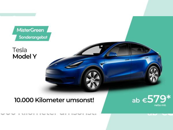Foto - Tesla Model Y Deep Blue Metallic ⎸ All-Inklusive Sonderaktion ⎸ Inkl. 10.000 Freikilometer I SOFORT VERFÜGBAR  ⎸ 0