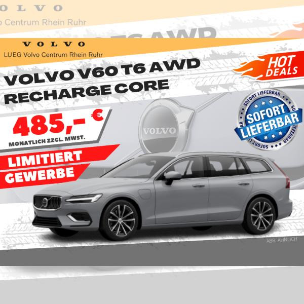 Foto - Volvo V60 T6 AWD Recharge Core Kombi ⚡ Sofort Verfügbar
