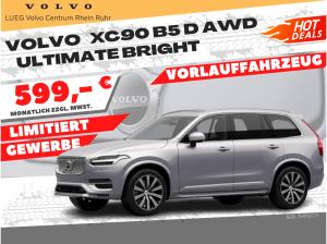 Volvo XC 90 B5 D AWD Ultimate Bright | Gewerbe | Vorlauffahrzeug |