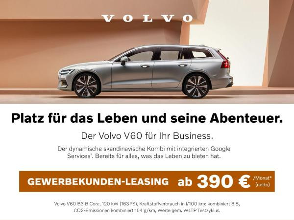 Volvo V60 für 464,10 € brutto leasen