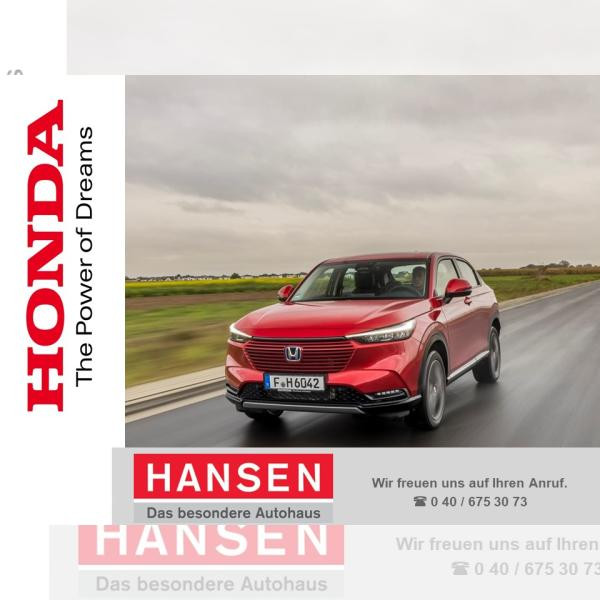 Foto - Honda HR-V 1.5 e:HEV Hybrid Elegance - Gültig bis 08.11.2023 // Farbe frei Wählbar