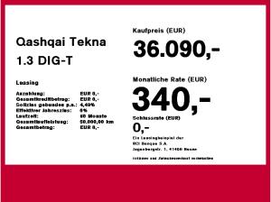 Nissan Qashqai Tekna 1.3 DIG-T MHEV 4x4 Panorama