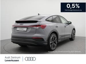 Audi Q4 e-tron Sportback 40 e-tron 150 kW (204 PS) ab mtl. 459,-¹ NAVI VIRT LED PDC SHZ STANDKLIMA