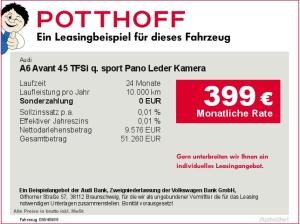 Audi A6 Avant 45 TFSi q. sport Pano Leder Kamera Navi