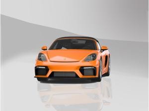 Porsche Boxster 718 Orange mit Klappenabgas. FLXBL Leasing