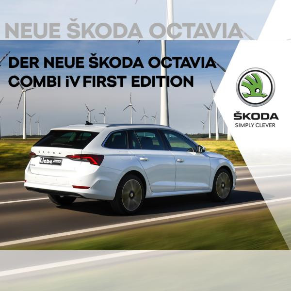 Foto - Skoda Octavia COMBI iV FIRST EDITION DSG | Navi | LED | Kessy