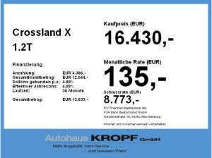 Opel Crossland X 1.2T Sitzheizung,Parkpilot,LED,Navi,