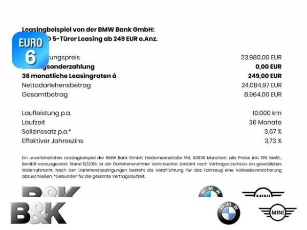 Foto - MINI Cooper D 5-Türer Leasing