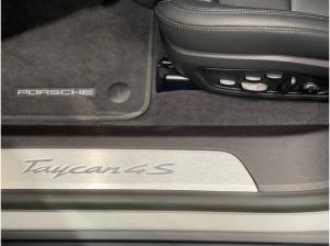 Porsche Taycan 4S / Kreide / Leder Schwarz / 21 Zoll Räder  / Performancebatterie Plus