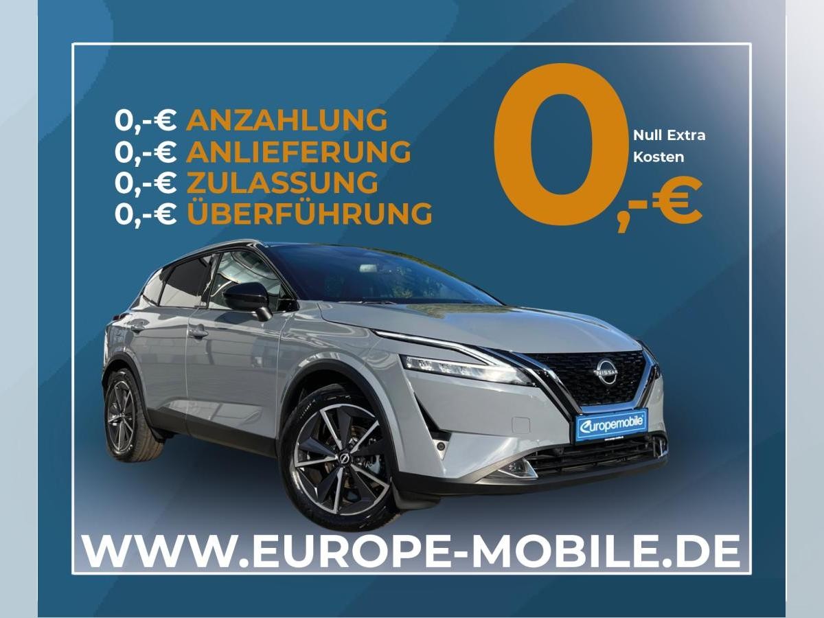 Nissan Qashqai Tekna 1.3 DIG-T MHEV 158PS Xtronic 4WD (UVP 49.170 € / SOFORT) PANO|BOSE|19"|NAV|WINTER|UVM.