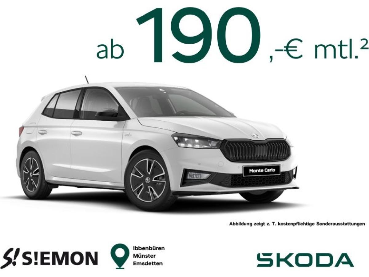 Skoda Fabia Monte Carlo ✔️ Bestellaktion ✔️ frei konfigurierbar