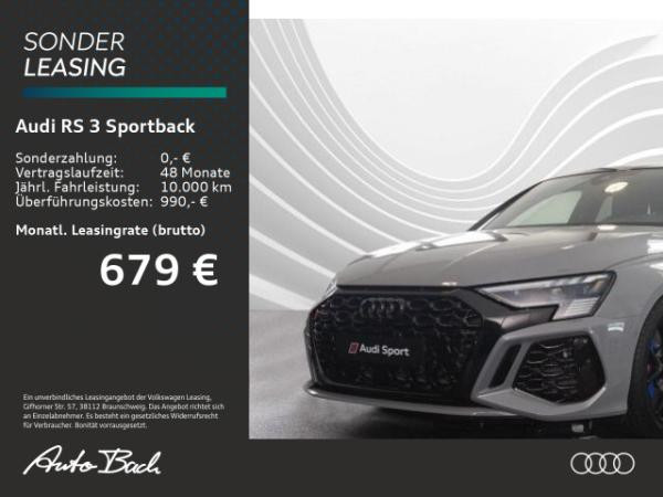 Audi RS3 für 748,00 € brutto leasen