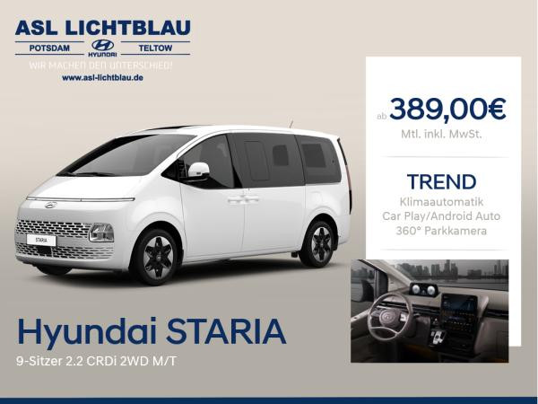 Hyundai Staria für 389,00 € brutto leasen