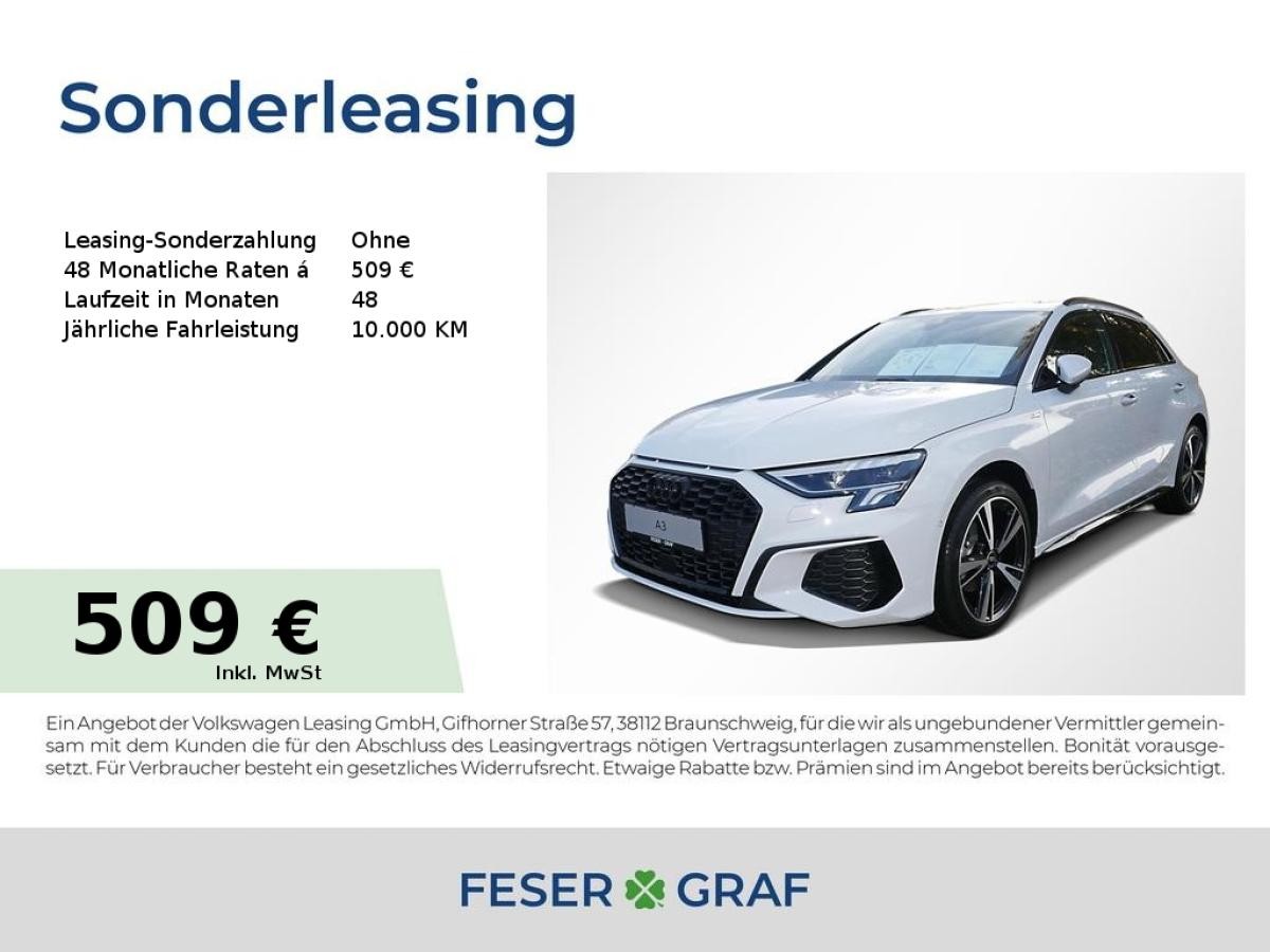 Audi A3 Sportback S line 35 TFSI S tronic LED AHK