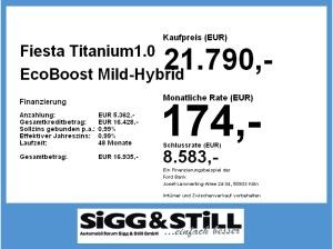 Ford Fiesta Titanium 1.0 *0,99% (bis 31.01.24)*LED*CAM*NAVI*B&O*ACC