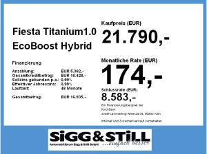 Ford Fiesta Titanium 1.0 *0,99% (bis 31.01.24)*LED*CAM*NAVI*B&O*ACC