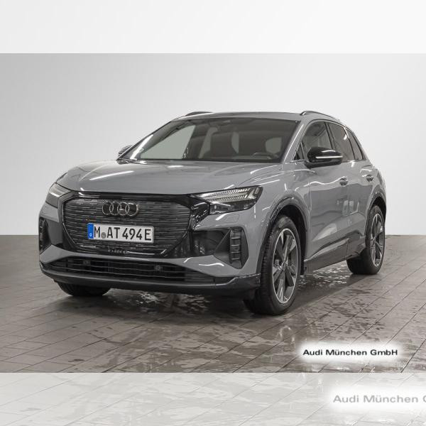 Foto - Audi Q4 e-tron advanced Matrix NAV Assist S line AUDI München LAGERAKTION - sofort verfügbar | Wartung +29€  mtl.**